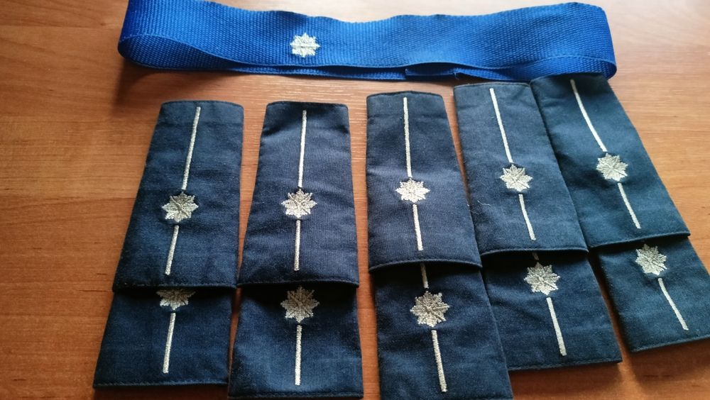 Policja pagony młodszy aspirant