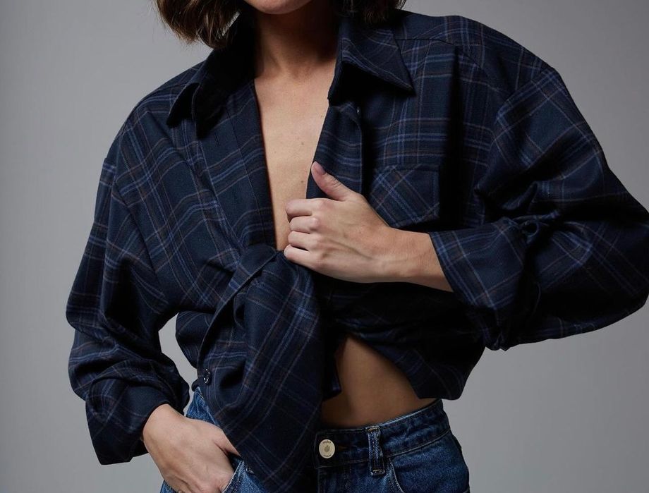 Рубашка в клітину Malina shop