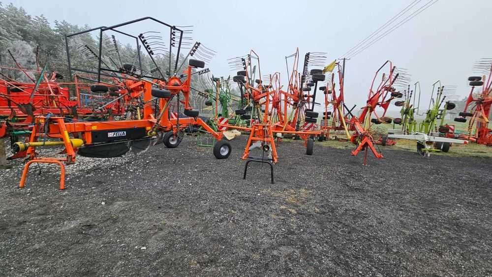 Zgrabiarka  przetrzasarka krone fella pottingier deutz niemeyer claas