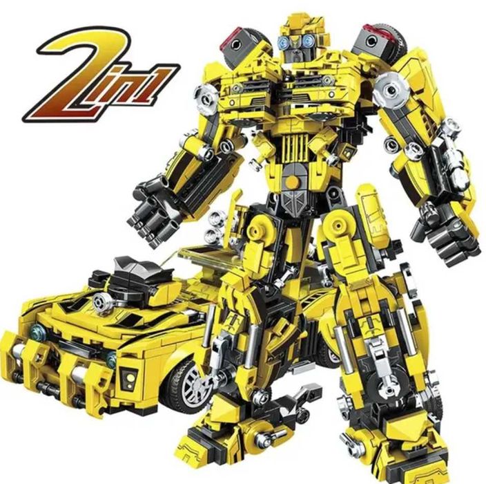 Конструктор робот-трансформер Бамблбі 2 в 1, 792 деталі