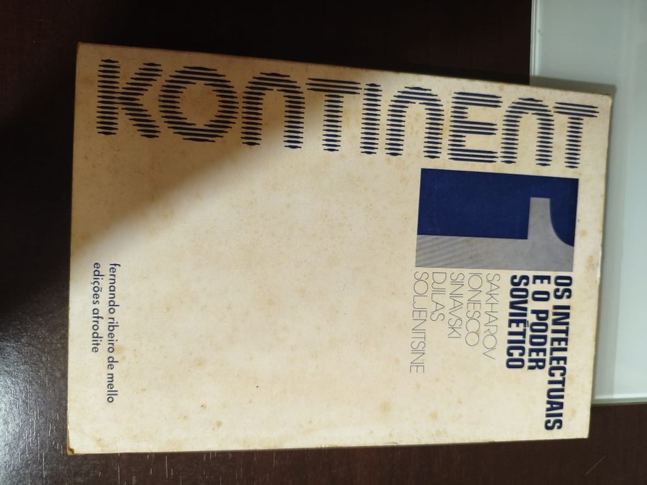 Kontinent os intelectuais e o poder sovietico - Fernando Ribeiro de Mello edições afrodite