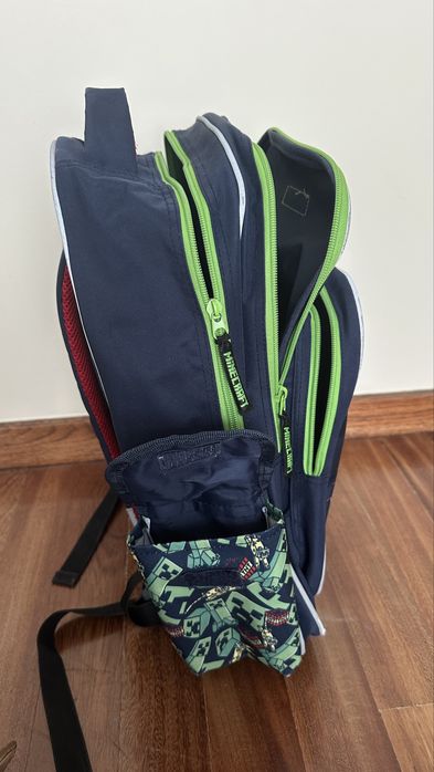 Mochila Minecraft usada