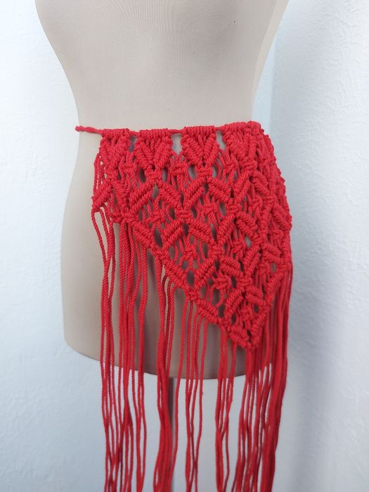 Припинда пояс макраме пояс з ниток для мами і доньки