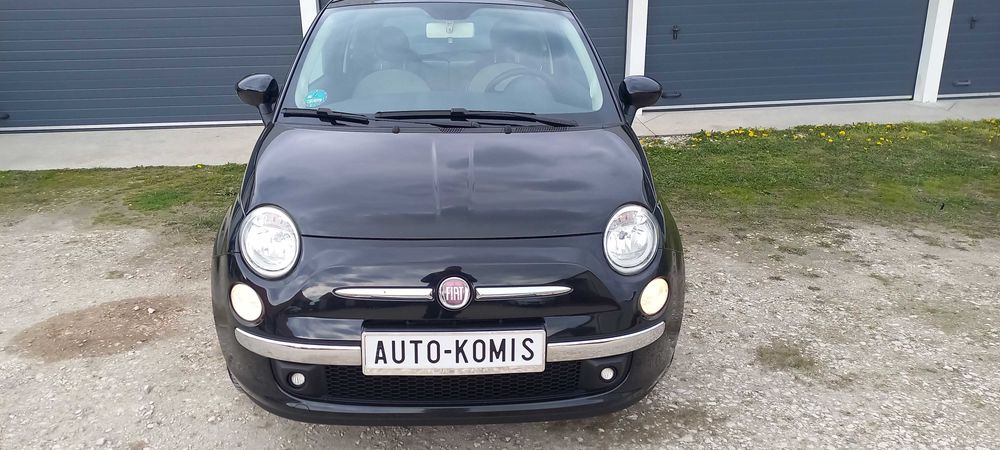 Fiat 500*1.2 benz.*Klima*Alusy*Panoramadach*Tylko 175tys.km*W oryginale*Opłacona*