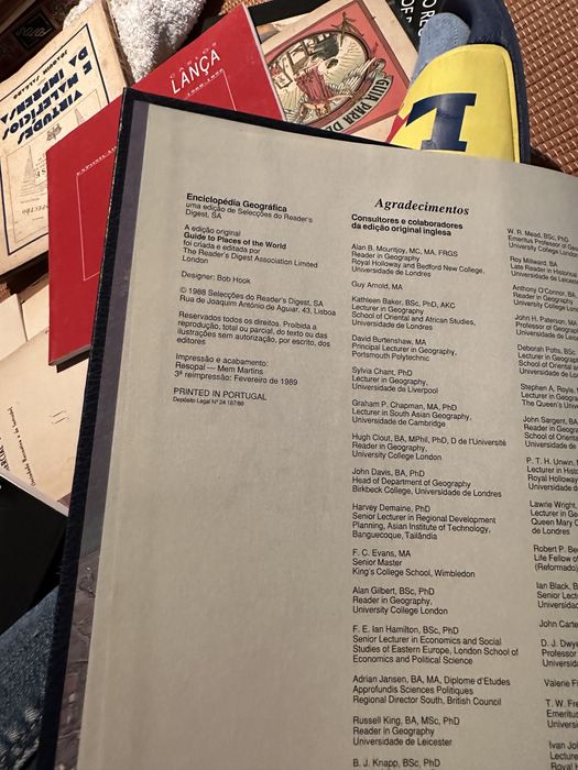 livro Enciclopédia geográfica. Selecções do Reader's Digest