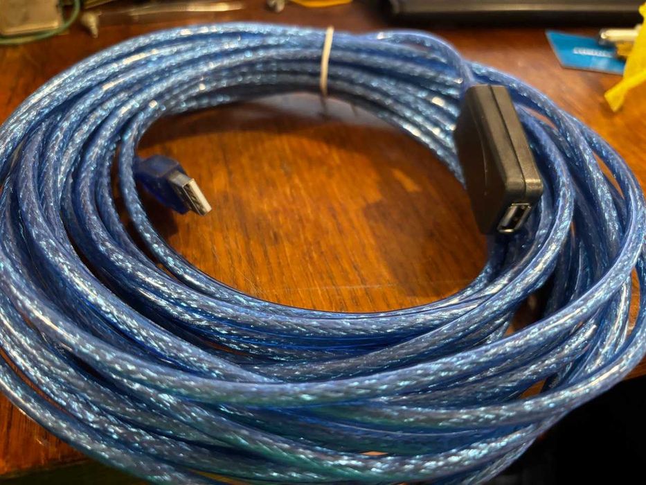 Кабель подовжувач USB 2.0 - 10, 15 метрів Б\В