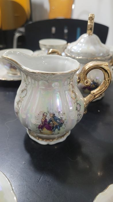 Serviço de chá 14 peças em Porcelana "Bavaria"