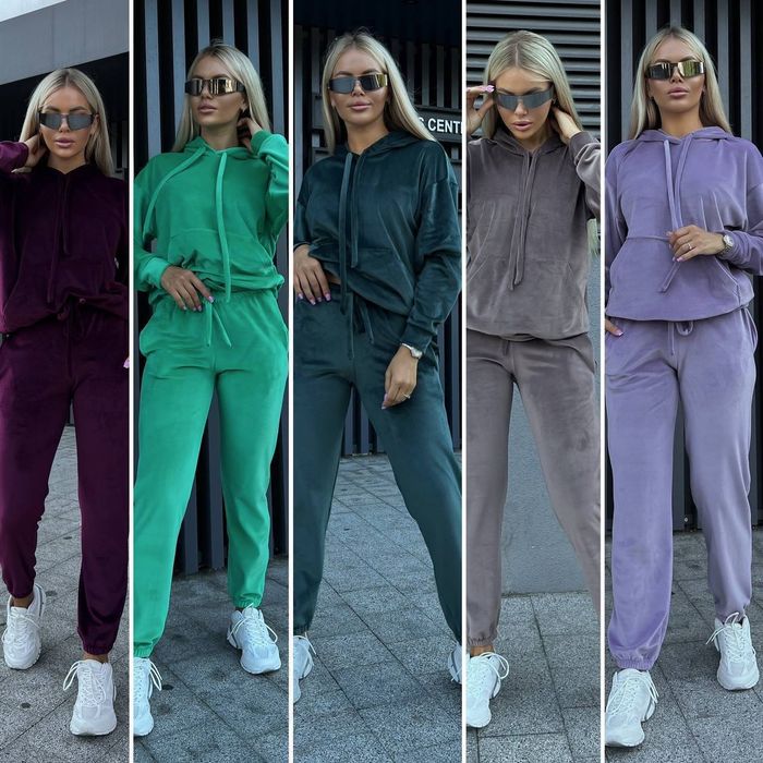 Велюровий костюм, 9 кольорів, ‼️ОПТ та роздріб‼️