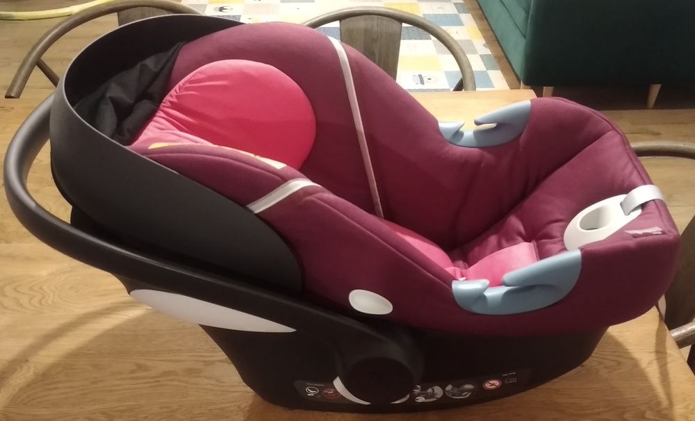 Fotelik Cybex Aton M wzór Mystic Pink-purple