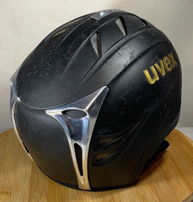 Kask Narciarski Uvex 55 Cm Czarny – Solidny, Regulowany