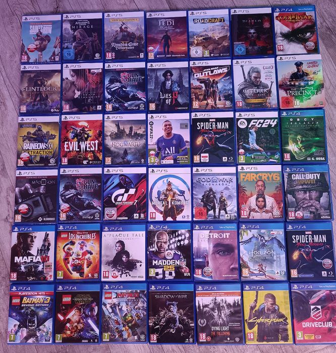 PlayStation gry na konsole 4 i 5