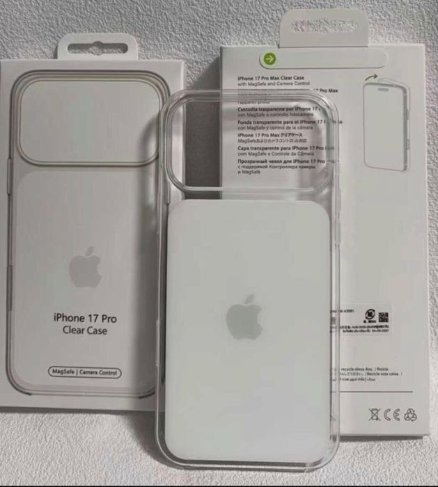 Чехол Apple Clear Case with MagSafe  iphone 17 series