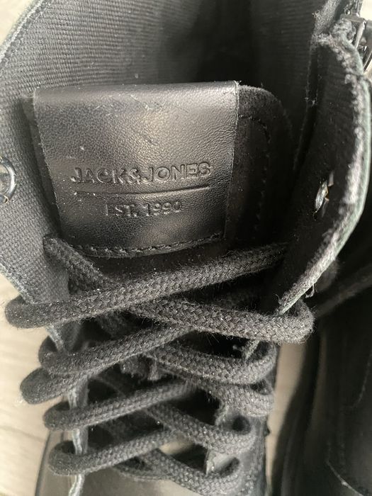 Skórzane trapery męskie Jack&Jones 44
