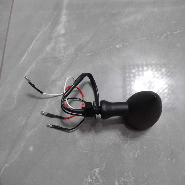 Kierunkowskazy Kierunki czarne metal Harley Chopper inne Para 2 sztuki