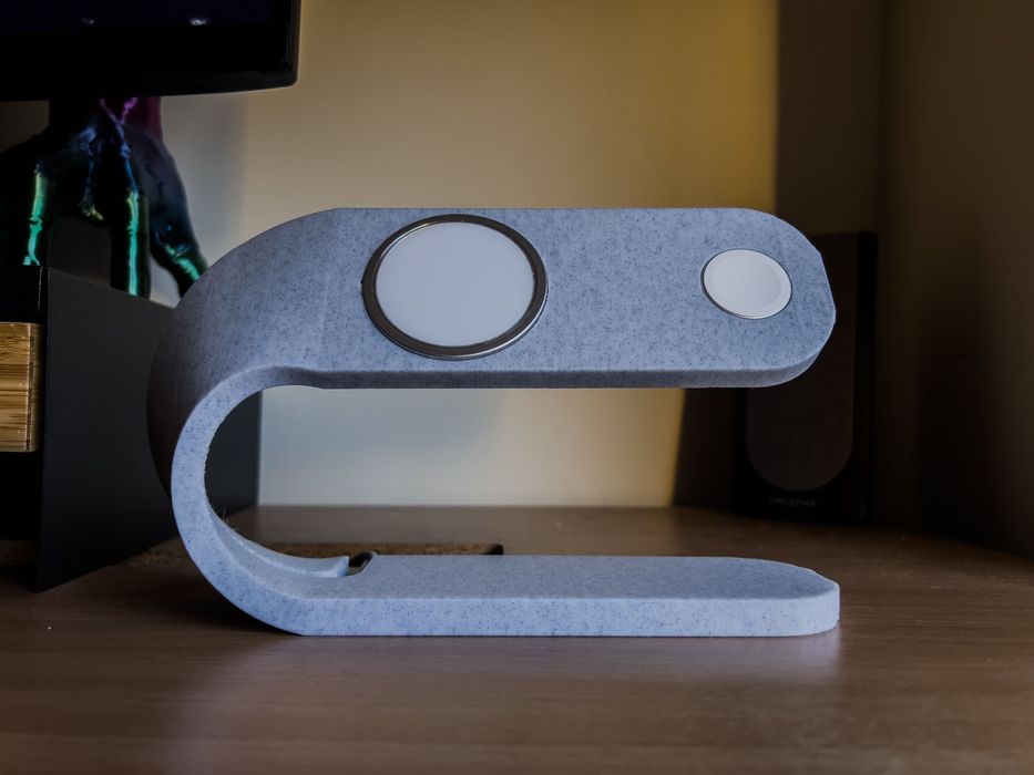 Estação Carregamento Magsafe para iPhone/Apple Watch (Charging Dock)