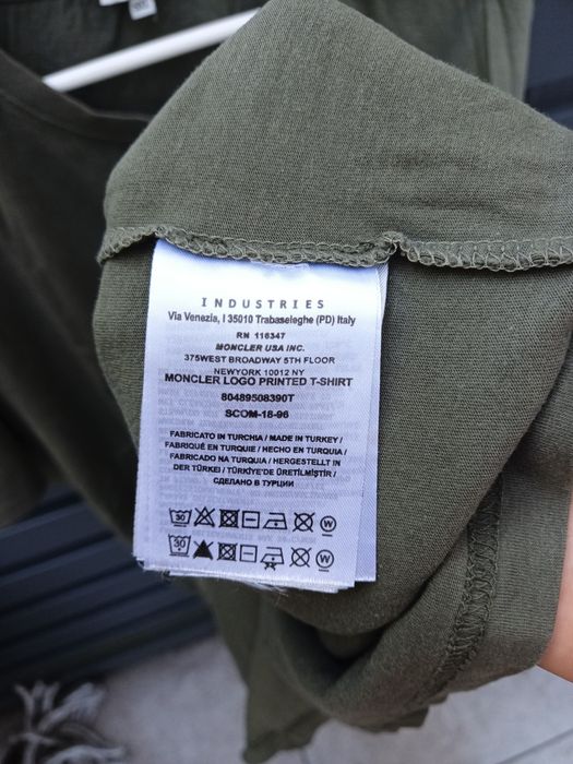 Moncler koszulka t-shirt męska