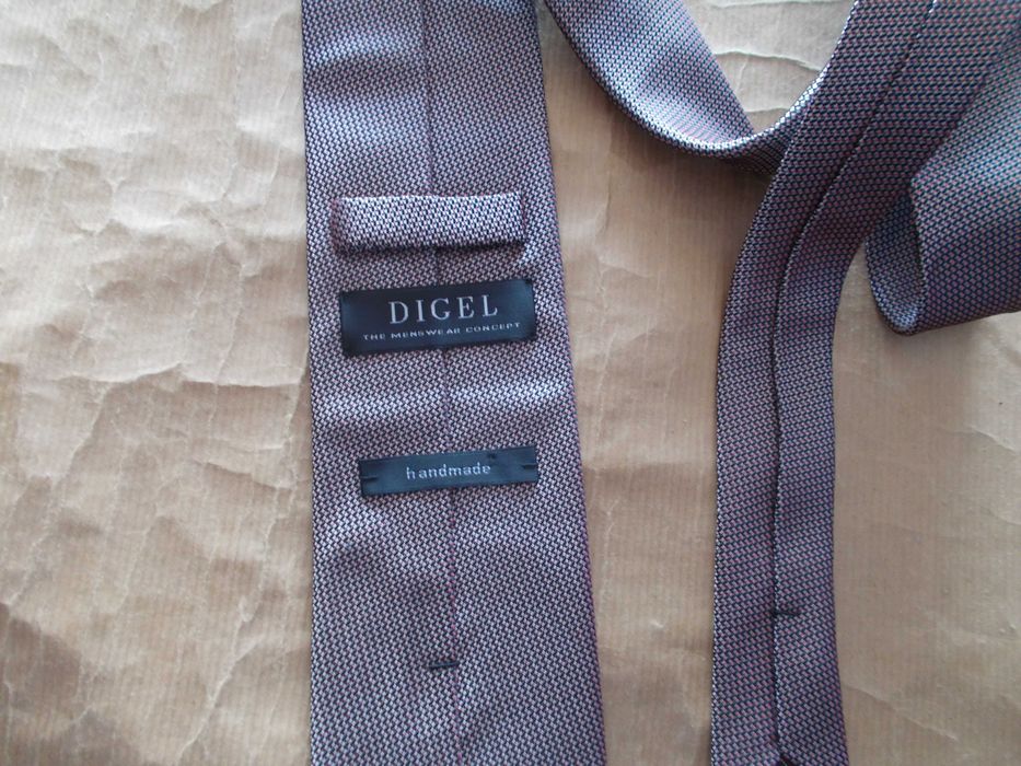 DIGEL EXCLUSIVE PREMIUM Designerski, Nowy, Jedwabny Krawat Germany