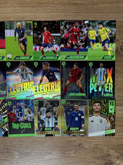 Karty piłkarskie Panini top class 25