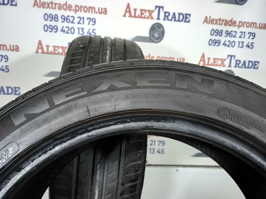 2 шт. 215/50 R17 Nexen NFera SU4 літні шини вживані, протектор 6мм