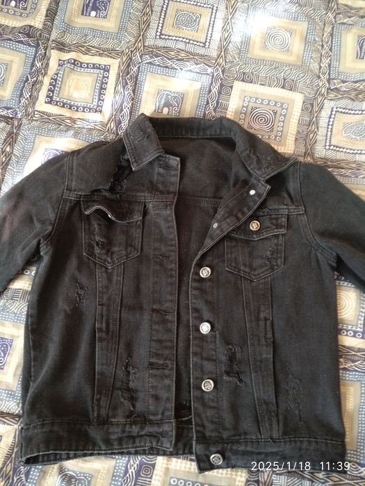 Піджак котоновий рванка