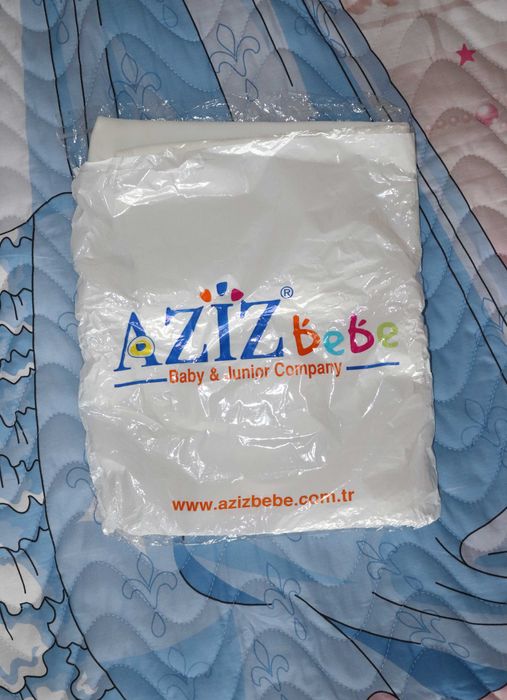 Легкое детское одеяло покрывало на лето  Aziz Bebe (Турция) 100% хб