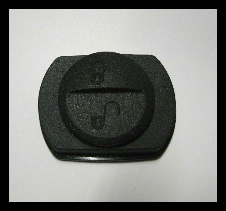 Tecla Capa almofada de borracha para comando chaves Mitsubishi COLT