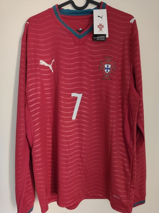 Camisola manga comprida Portugal 2026 - Ronaldo