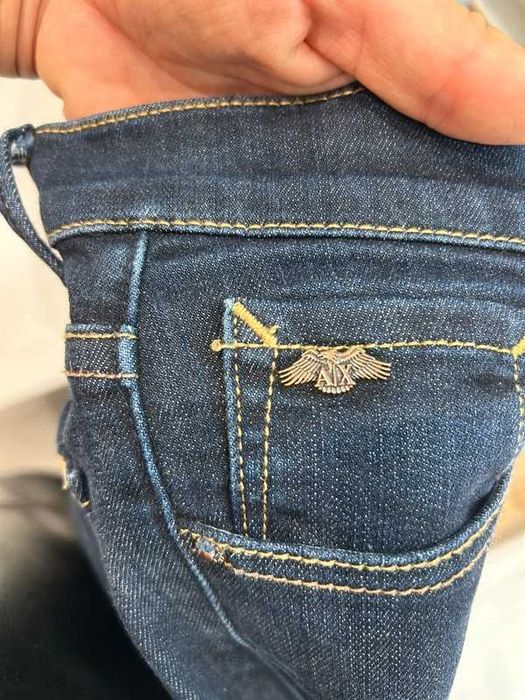 Armani exchange AX 27 s 36 skinny boot jambe dzwony
