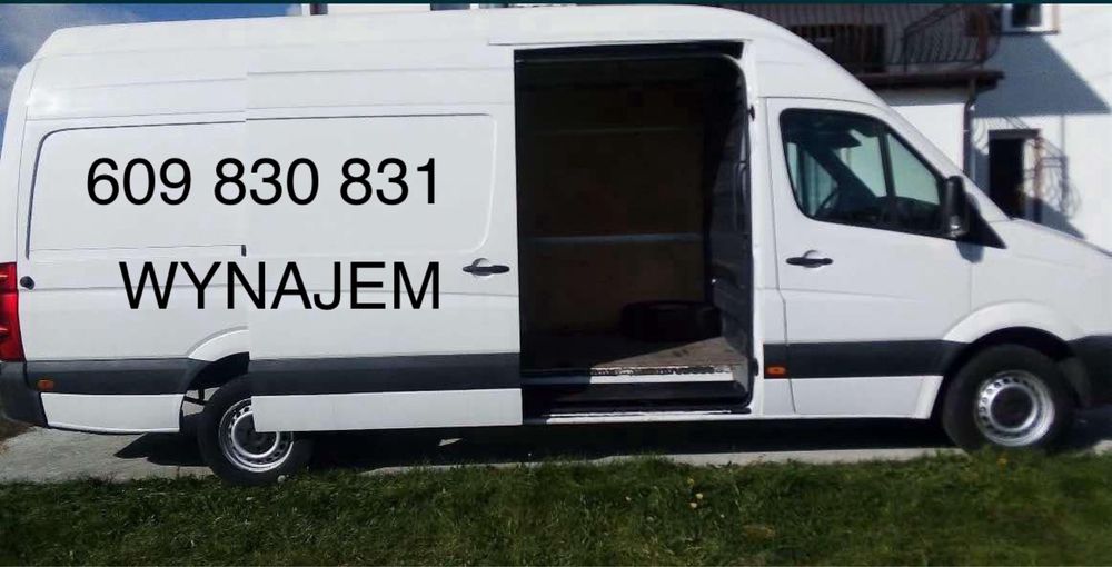 Wynajem busa, blaszak VW Crafter, Sprinter , Dukato, bus wynajem