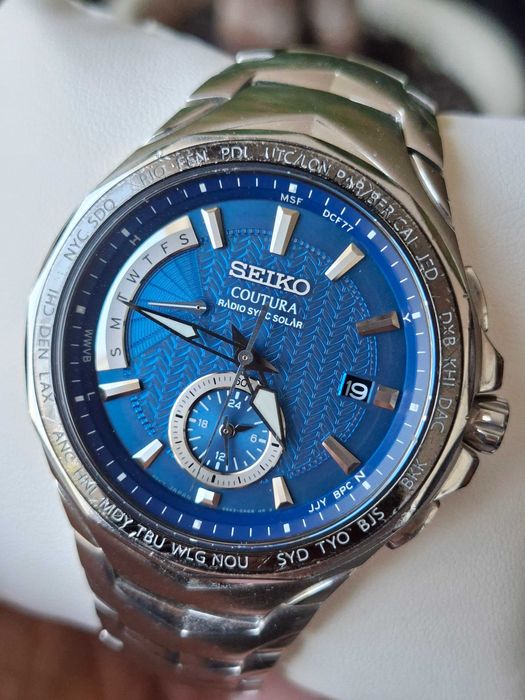 Zegarek męski Seiko Coutura Radio Sync Solar