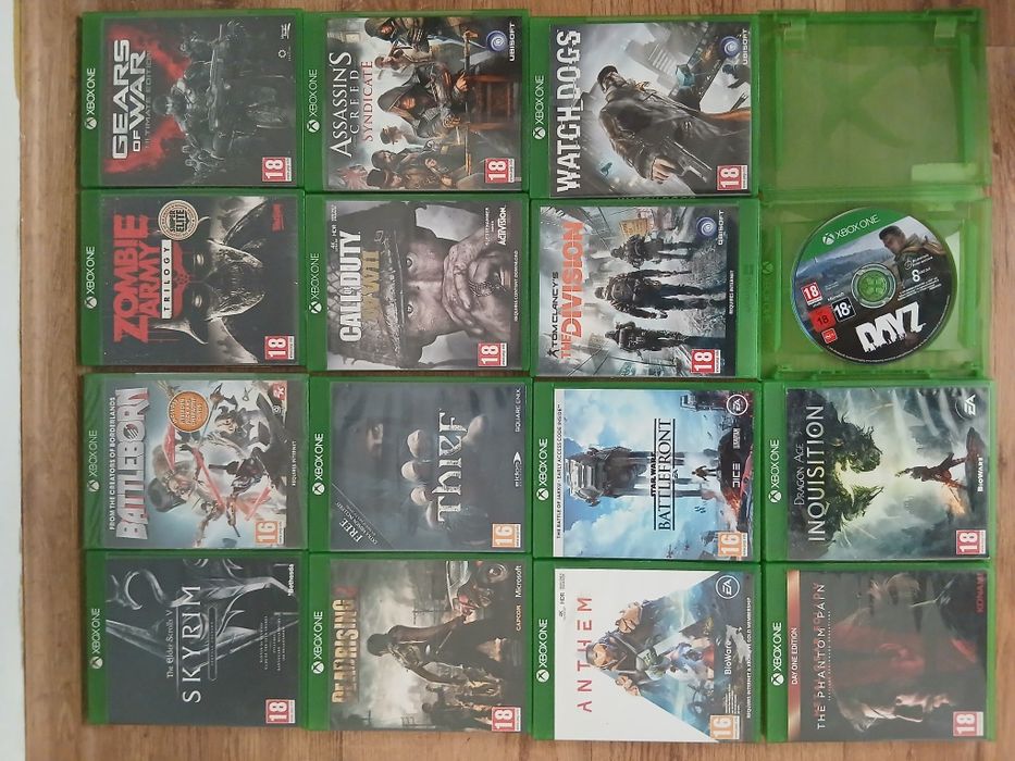 Xbox one plus gry