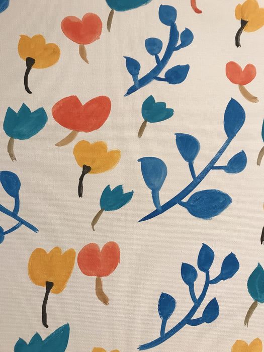 Tela original pintado à mão
