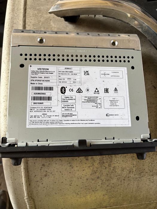 Radio nawigacja renault master 4 2022 rok