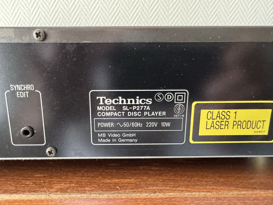 Odtwarzacz cd Technics SL-P277A