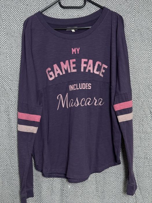 Fioletowa bluzka damska xl