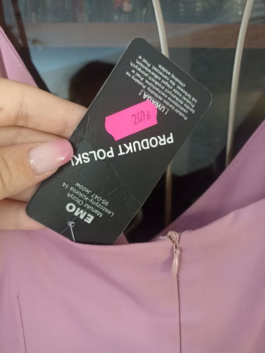 Sukienka balowa wieczorowa r. L 40 EMO nowa