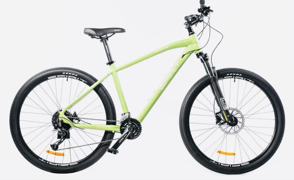 Велосипед Spirit Echo 7.3 27,5", рама S, оливковий, 2021