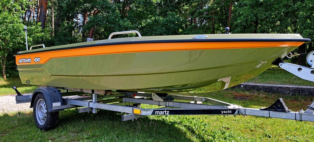 Łódź wędkarska Artemis 430x180
