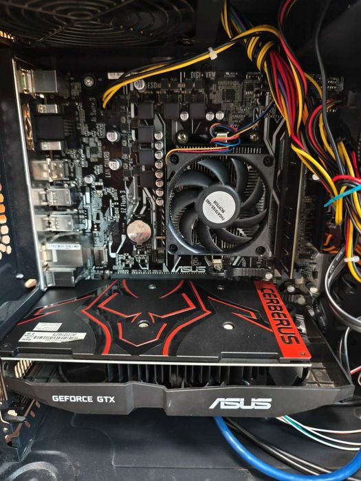 Системний блок Ryzen 5 2600 8 гб ddr4 GTX 1050Ti - 4gb SSD/HDD