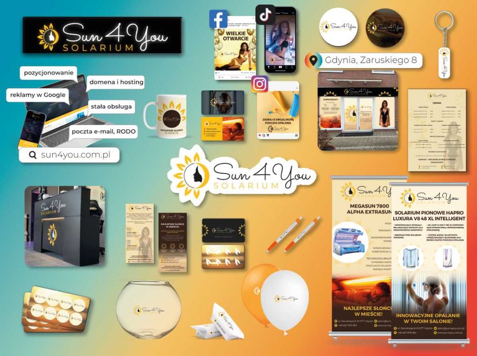 Projekt, Druk, Produkcja, Montaż, Obsługa - SKUTECZNIE, SZYBKO, TANIO!