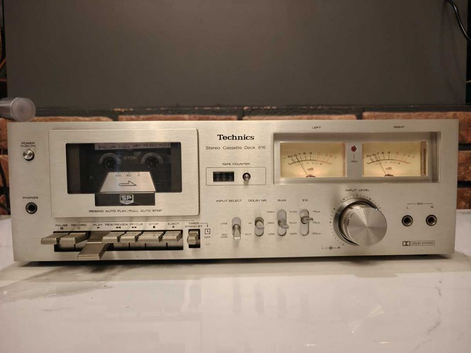 TECHNICS 616 ! Rzadki magnetofon kasetowy