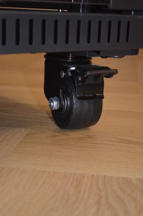 Szafa rack serwerowa 19" Lanberg 47U 800x1200 czarna na kółkach