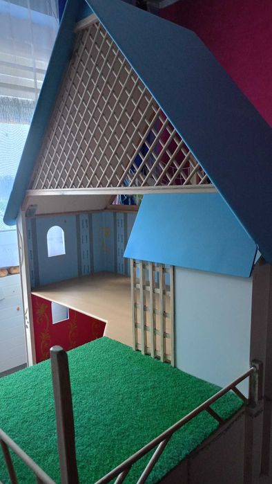 Domek dla lalek duży ręcznie robiony