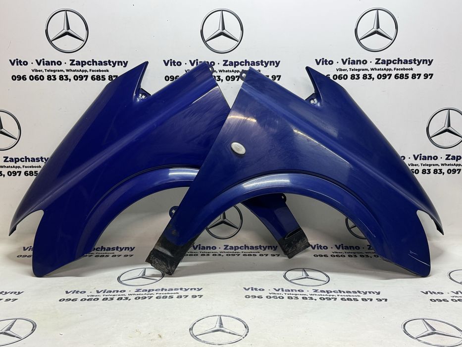 Крила рестайл Мерседес Віто W639 крила рестайл метал Vito Viano W639
