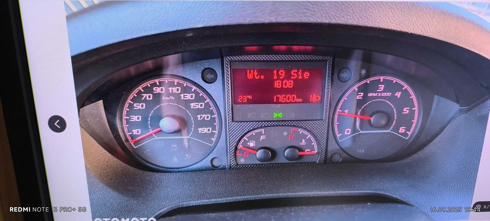 Kamper Fiat Ducato 2021 r 17500 km bezwypadkowy Polska