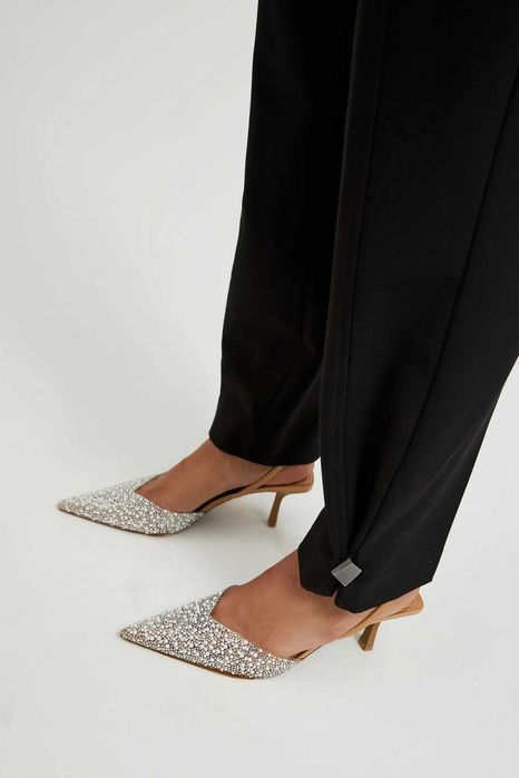 Spodnie damskie wysoki stan rozmiar S