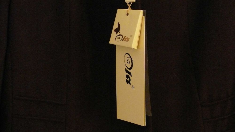 Nowy płaszcz z flauszu.