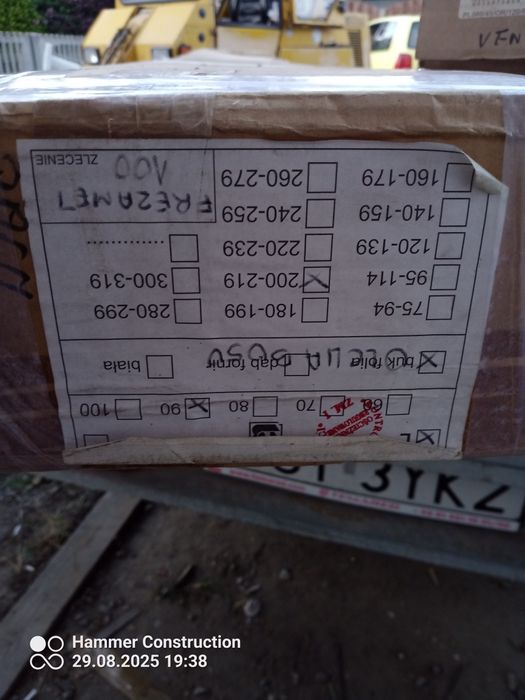 Futryny regulowane DRE i inne.