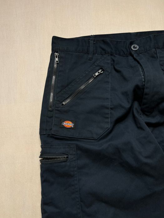 Spodnie Dickies vintage granat kieszenie logo