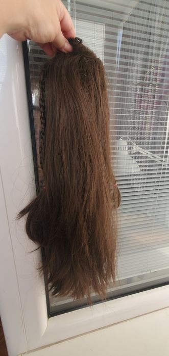 Накладные волосы хвосты, шиньон